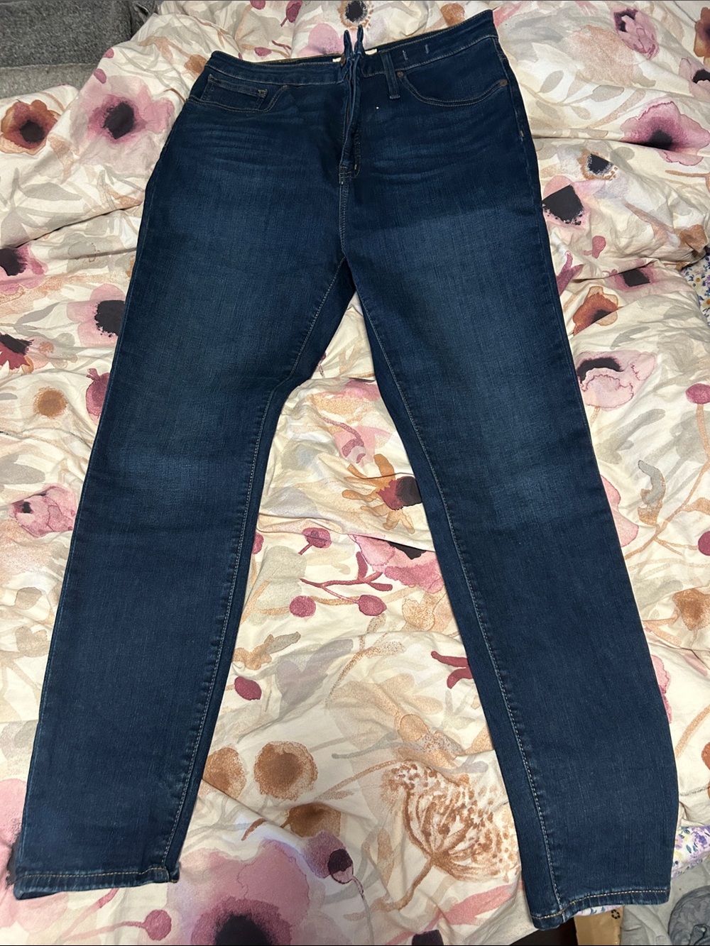 Madewell Dark Blue Skinny Jeans